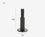 Nurlin Mosiężny Zatrzask do Drzwi z Rowkowaniem