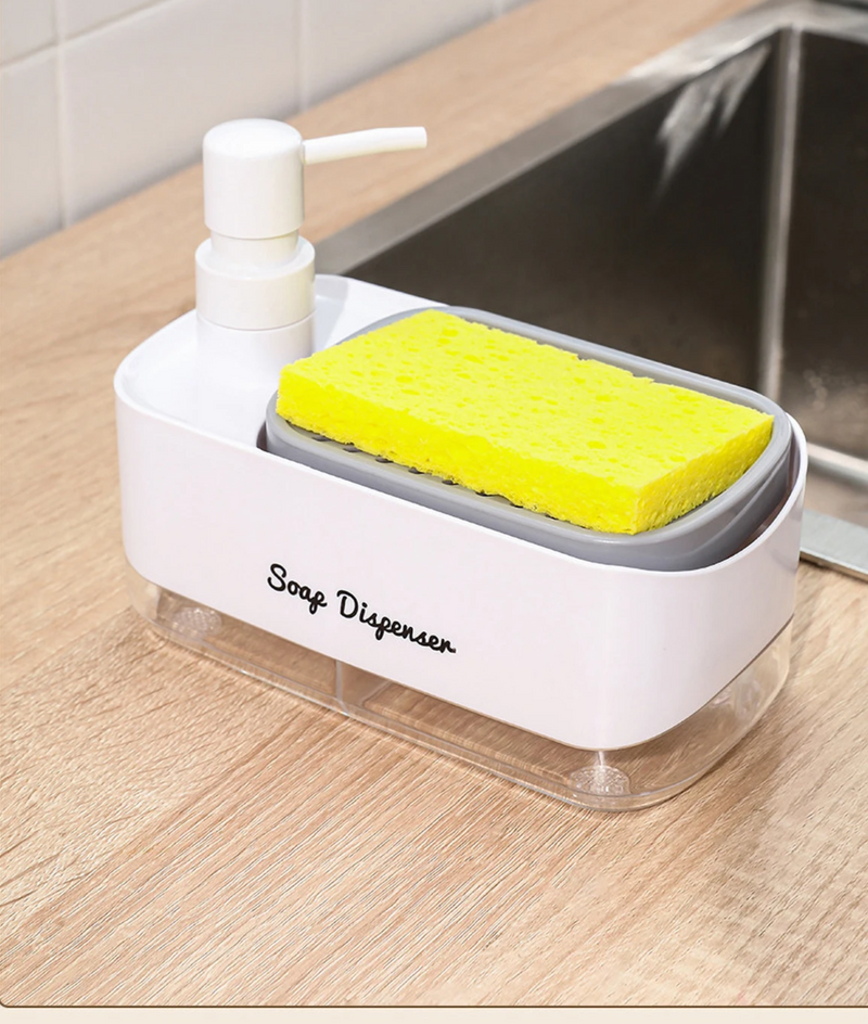 DualPress Pojemnik na Płyn do Mycia Naczyń