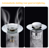 CleanSeal Uniwersalny Zatyczka do Zlewu Pop-Up