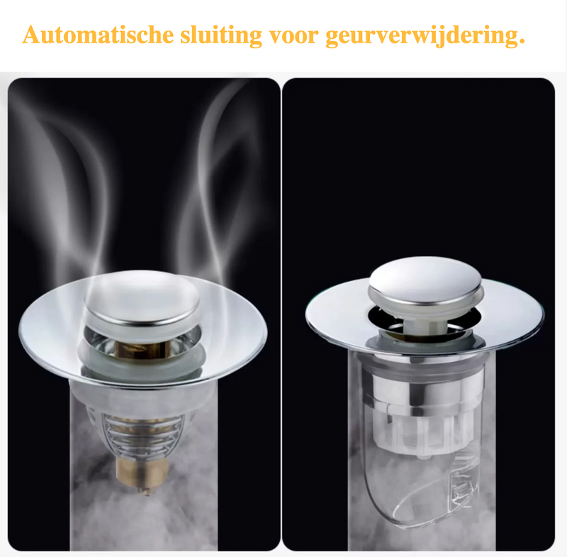 CleanSeal Uniwersalny Zatyczka do Zlewu Pop-Up