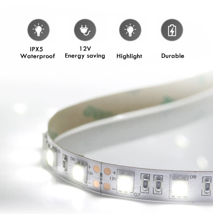 40/50/60CM Okrągłe Inteligentne Lustro Hotelowe do Sypialni Lustro Łazienkowe z Funkcją Zapobiegającą Parowaniu z Regulowanym Podświetleniem LED w 3 Kolorach