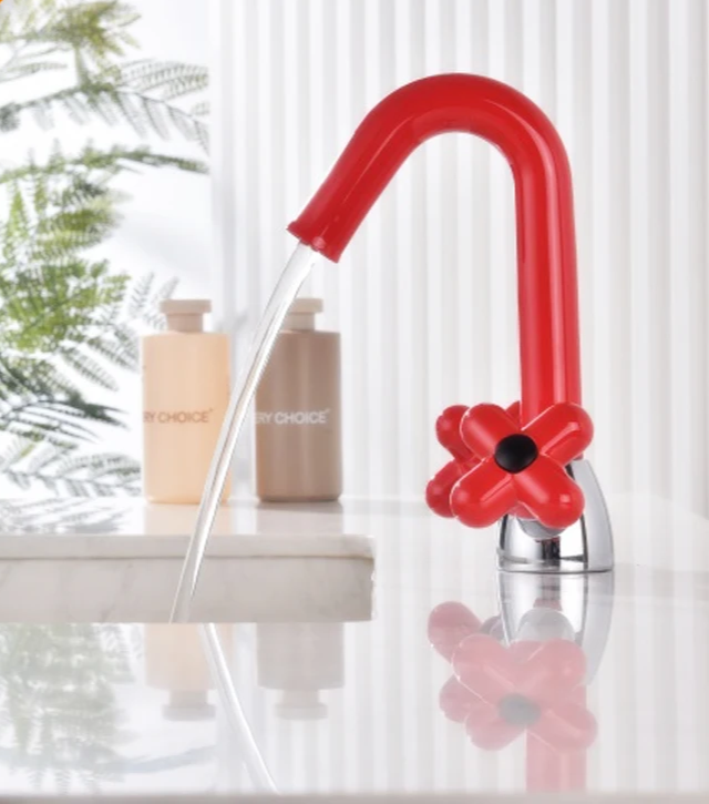 AUREVO Podwójna Uchwyt Bateria Łazienkowa