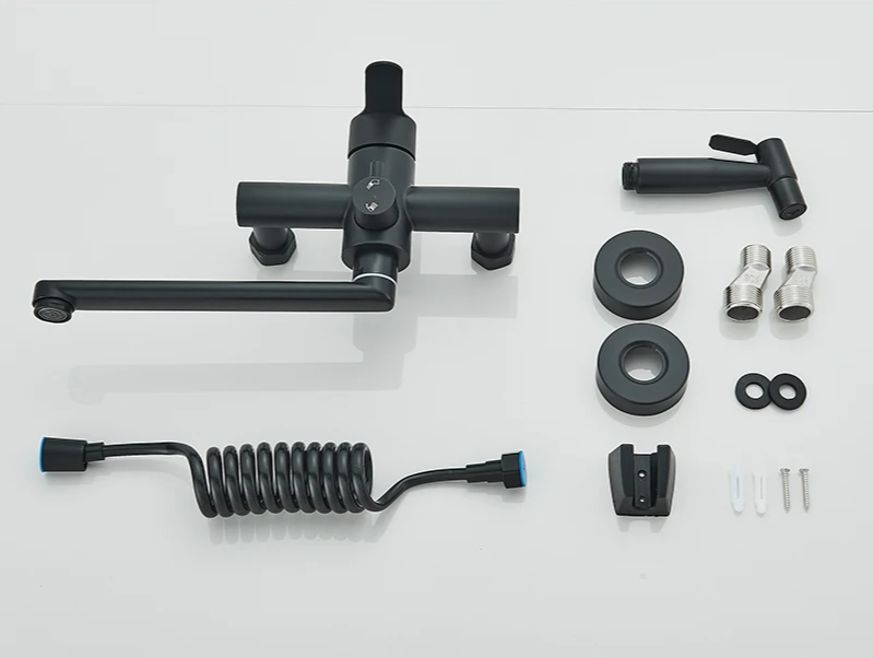 AquaPro DuoJet Kran ścienny