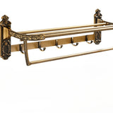 Składany Wieszak na Ręczniki | Aluminium | 50–60 cm | Przenośny & Lakierowany